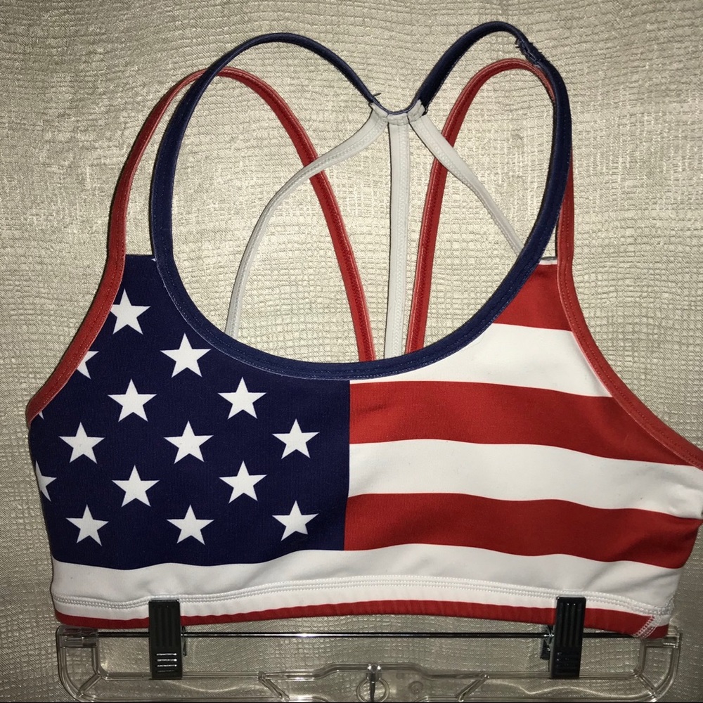 Born Primitive Rhapsody Old Glory Sports Bra